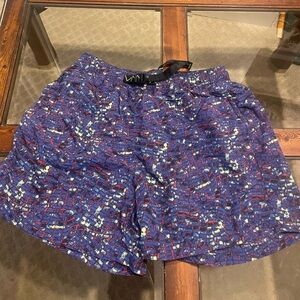 Nike ACG Blue and Red Patterned Shorts